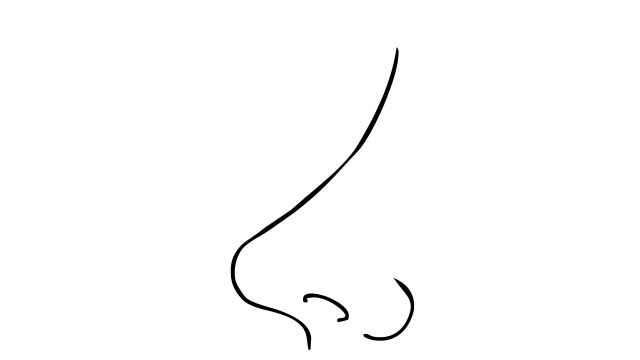 漂亮鼻子，侧颜杀